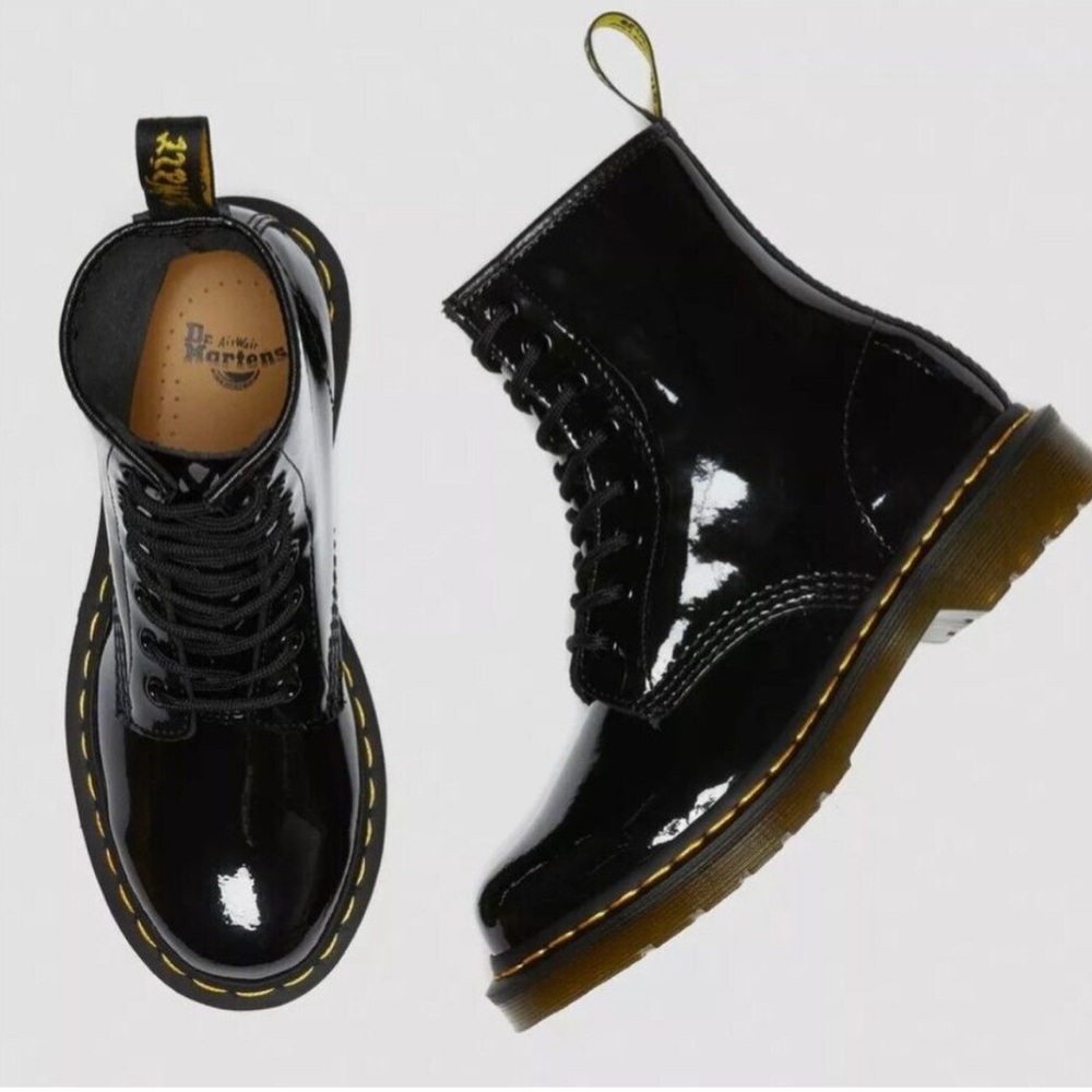 Dr. Martens Black Leather Footwear